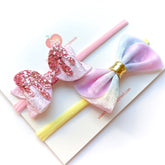 Sweetheart Dreams Bow Headband Set 🍬💖✨